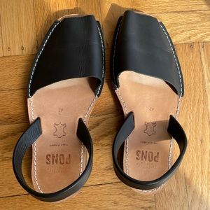 Pons Avarcas Classic Style Women Black, size 42